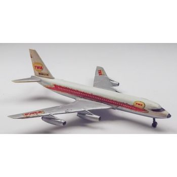 Bachman 8019:59 Mini-Planes TWA Convair 880 Vintage No Box #1