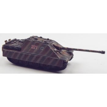 WWII German Jagdpanther Camouflaged 'Red 321' 1/144 Scale Model