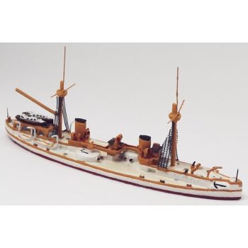 Hai 165S British Battleship Inflexible 1881 Special Painting 1/1250 Scale Model
