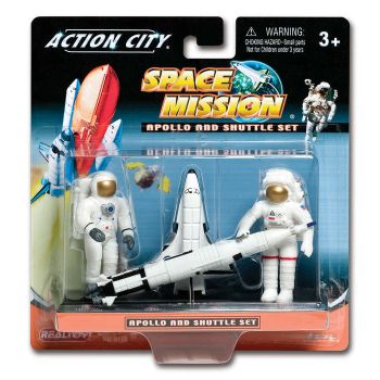 Realtoy 9122 'Space Mission' Apollo & Space Shuttle Set with Astronaut Figures