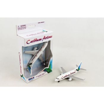 Caribbean Airlines Airliner Toy Airplane Diecast with Plastic Parts