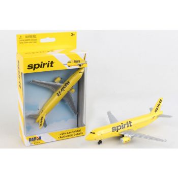 Spirit Airliner Toy Airplane Diecast with Plastic Parts