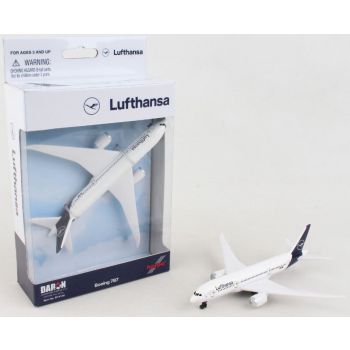 Lufthansa Boeing 787 Toy Airplane Diecast with Plastic Parts