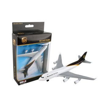 UPS Air Freighter Toy Airplane Diecast with Plastic Parts