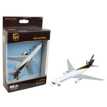 UPS MD-11 Cargo Aircraft Toy Airplane Diecast with Plastic Parts