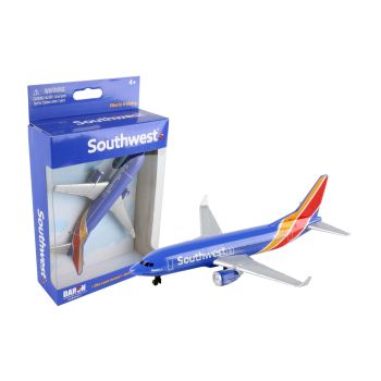 Southwest Airlines Airliner Toy Airplane Diecast with Plastic Parts