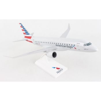 SkyMarks 763 American Eagle Embraer E175 New Livery 1/100 Scale Model