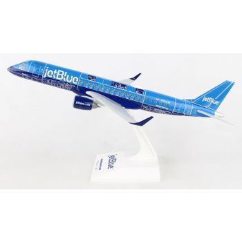 SkyMarks 960 JetBlue Embraer E190 'Blueprint' 1/100 Scale Model