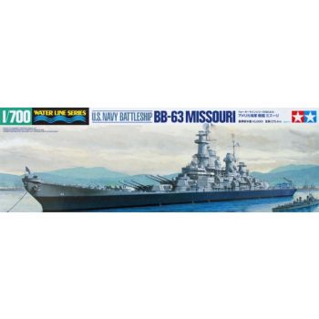 Tamiya 31613 US Battleship Missouri 1/700 Scale Plastic Model Kit