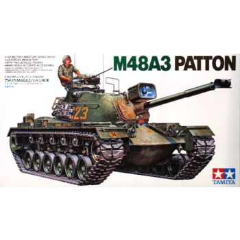 Tamiya 35120 US Army M48A3 Patton Tank 1/35 Scale Plastic Model Kit
