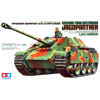 Tamiya 35203 WWII German Jagdpanther Late Production 1/35 Scale Model Kit