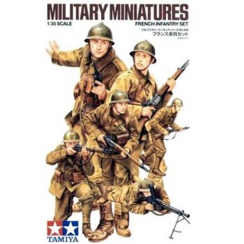 Tamiya 35288 WWII French Infantry 1/35 Scale Plastic Model Figures