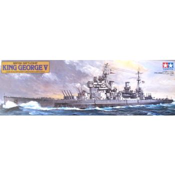 Tamiya 78010 British Battleship King George V 1/350 Scale Plastic Model Kit