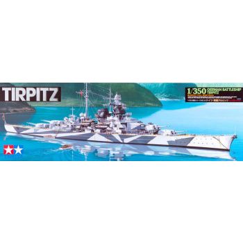 Tamiya 78015 German Battleship Tirpitz 1/350 Scale Plastic Model Kit