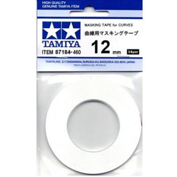 Tamiya 87184 Masking Tape for Curves 12 mm