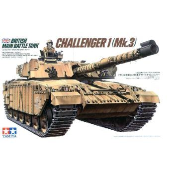 Tamiya 35154 British Challenger I Main Battle Tank 1/35 Scale Plastic Model Kit