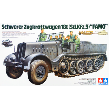Tamiya 35239 Sd.Kfz.9 'FAMO' Heavy Half-Track 1/35 Scale Plastic Model Kit