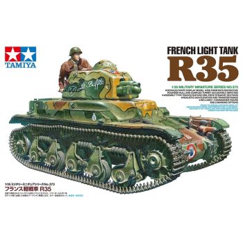 Tamiya 35373 WWII French Light Tank R35 1/35 Scale Plastic Model Kit