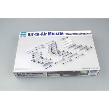 Trumpeter 3303 US Aircraft Weapons: Air-Air Missles For 1/32 Scale Models