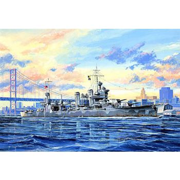 Trumpeter 5748 US Heavy Cruiser Quincy 1/700 Scale Plastic Model Kit