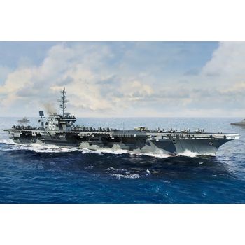 Trumpeter 6714 US Aircraft Carrier Kitty Hawk 1/700 Scale Plastic Model Kit