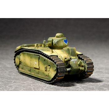 Trumpeter 7263 WWII French Char B1 Heavy Tank 1/72 Scale Plastic Model Kit