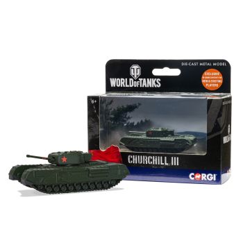 Corgi World of Tanks 91204 British Churchill Mk III Tank Diecast Model