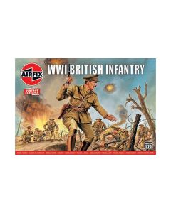 Airfix 00727V WWI British Army Infantry 1/72 Scale Plastic Figures