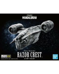 Bandai 2557091 Star Wars Mandalorian Razor Crest Scale Plastic Model Kit 