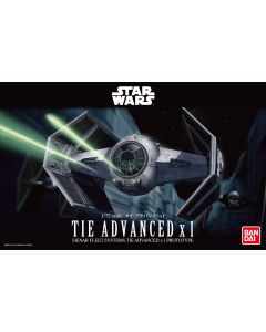 Bandai 2378839 Star Wars Darth Vader's TIE Advanced Starfighter 1/72 Scale Kit
