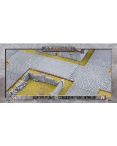 Battlefront BB605 Wartorn Village: Cobblestone Road Expansion Multiscale Terrain
