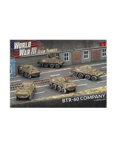 WWIII Team Yankee TSBX14 BTR-60 Platoon (5 APCs) Plastic Gaming Miniatures