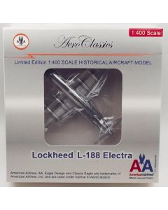 AeroClassics American L-188 Electra-A 'N6130A' 1/400 Scale Diecast Model