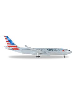 Herpa Wings 529648 American Airbus A330-200 'New Livery' 1/500 Scale Model