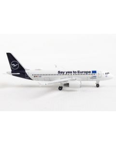 Herpa Wings 533614 Lufthansa Airbus A320 'Say Yes To Europe' 1/500 Scale Model