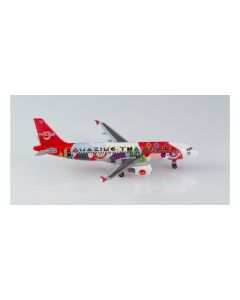 Herpa Wings 532686 Herpa Thai Air Asia A320 'Amazing Thailand' 1/500 Scale Diecast Model
