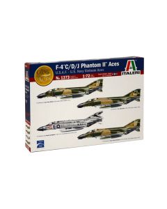 Italeri 1373 F-4C/D/J Phantom II Aces 1/72 Scale Plastic Model Kit