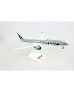 SkyMarks 1014 Qatar 777-9 with Landing Gear & Flex Wingtips 1/200 Scale Model