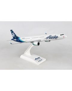SkyMarks 982 Alaska Airlines Airbus A321neo 1/150 Scale Model