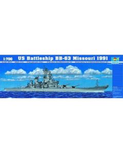 Trumpeter 5705 US Battleship Missouri 1991 1/700 Scale Plastic Model Kit