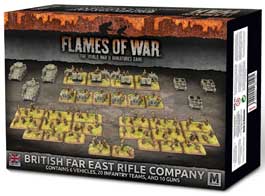 Flames of War British Far East Rifle Company