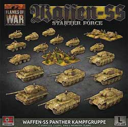 Flames of War SS Panther Kampfgruppe Gaming Miniatures