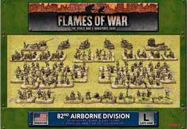Flames of War US 82nd Airborne Division Gaming Miniatures