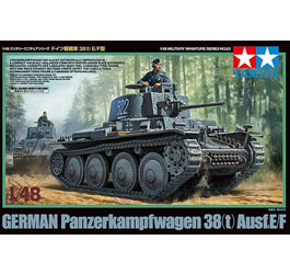 Tamiya Panzer 38(t) Ausf. E/F 1/48 Scale Model Kit