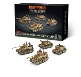 Flames of War Marder/Grille Self-propelled Gun Platoon