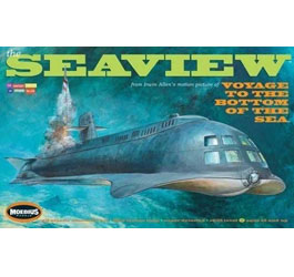 Moebius Seaview from 'Voyage to the Bottom of the Sea' Movie Version Kit
