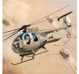 Academy Israeli MD 500 Defender 1/35 Scale Plastic Model Kit
