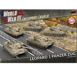 Team Yankee Leopard 1 Panzer Zug Gaming Miniatures