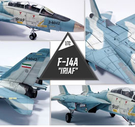 Academy IRIAF Grumman F-14A Scale Model Kit