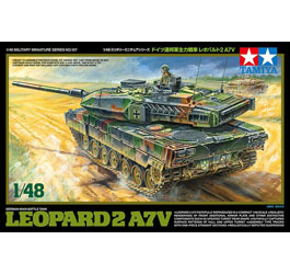 Tamiya German Leopard 2 A7V 1/48 Scale Model Kit